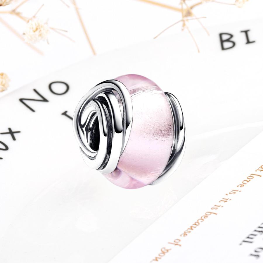 Neue Feine Murano Glas Serie Anhänger Rosa Rot Schwarz Grün Weiß Blau Perle Passend Original Armband Zubehör DIY Damenschmuck Geschenk
