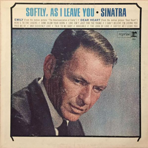 

LP Record FRANK SINATRA - Softly, As I Leave You F1013 Reprise Records 1964 US Jazz Used