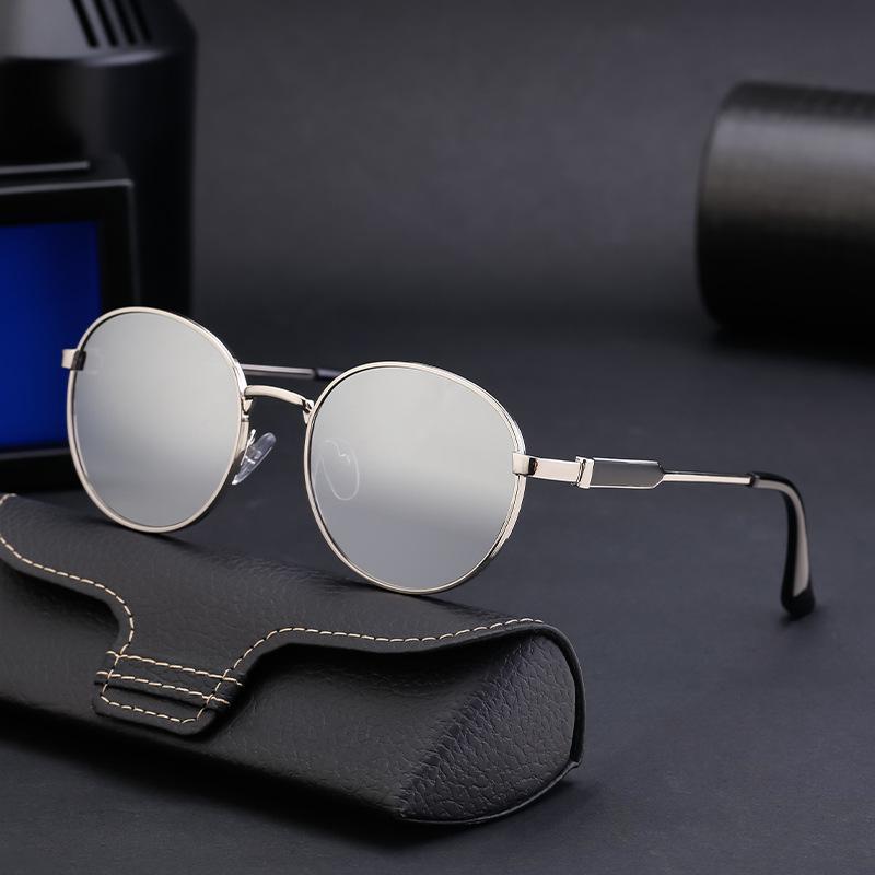 JYL TS Men's Round - Minimalist Driving-Specific Sunglasses SL-H2412