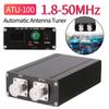 ATU-100 1.8-50MHz Antenna Tuner 0.91inch OLED Display by N7DDC 7x7 Automatic Antenna Tuner 3.2 Firmware Programmed with Case