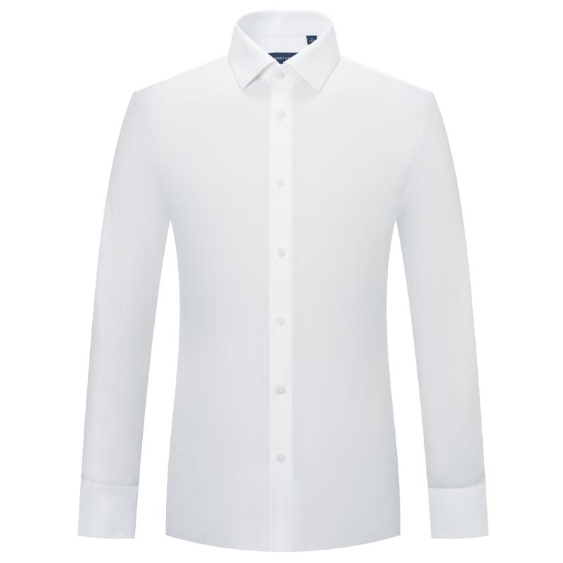 Chemise Business à Manches Longues Anti-froissage pour Homme Baoxiniao