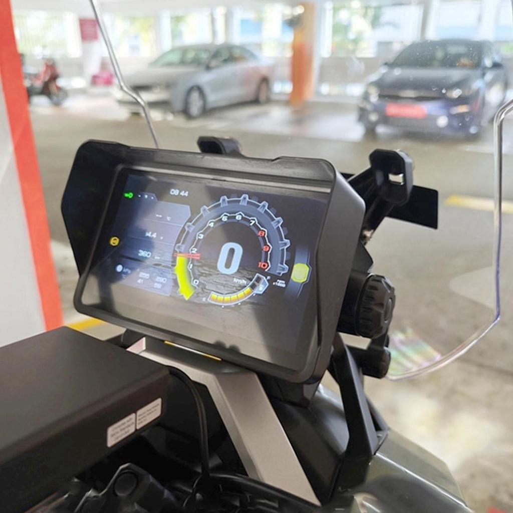 Motorcycle Instrument Speedometer Sun Visor High-Temperature Resistant Meter Guard Motorcycle Speedometer Glare Shield