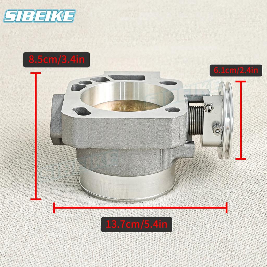 Aluminum Silver Intake Manifold 72mm Throttle Body for K-Series K20 K24 RBC/RRC/PRB/PRC Pattern