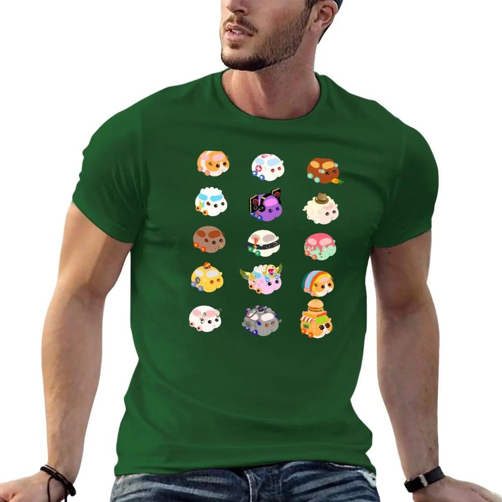 Pui Pui Molcar Assorted Characters  Pink TShirt hippie clothes sports fans blanks mens t shirts casual stylish