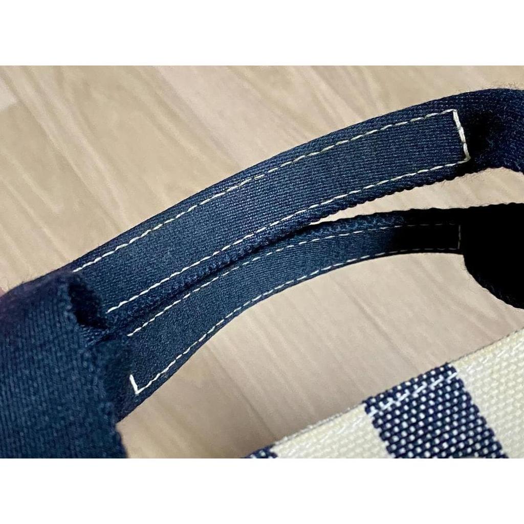Hermes Cannes PM Tote Bag HERMES Canvas with Pouch