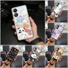 Cute Back Cover Phone Case For ZTE Blade A34 Full Wrap Phone Pouch Anti-dust Anti-knock Graffiti Fashion Design Cartoon