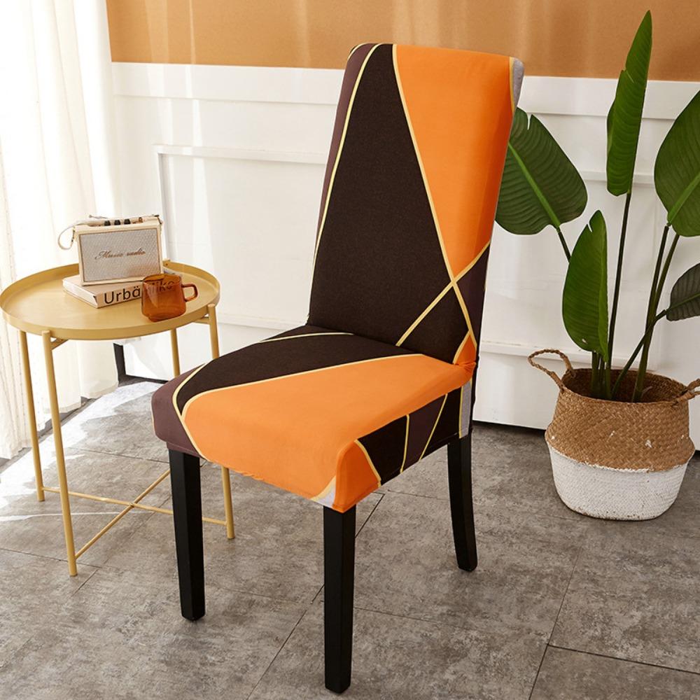 Stretchable Dustproof Chair Cover Fits Hotel Dining Chairs Office Chairs with Tight Fit Elastic Design for Home