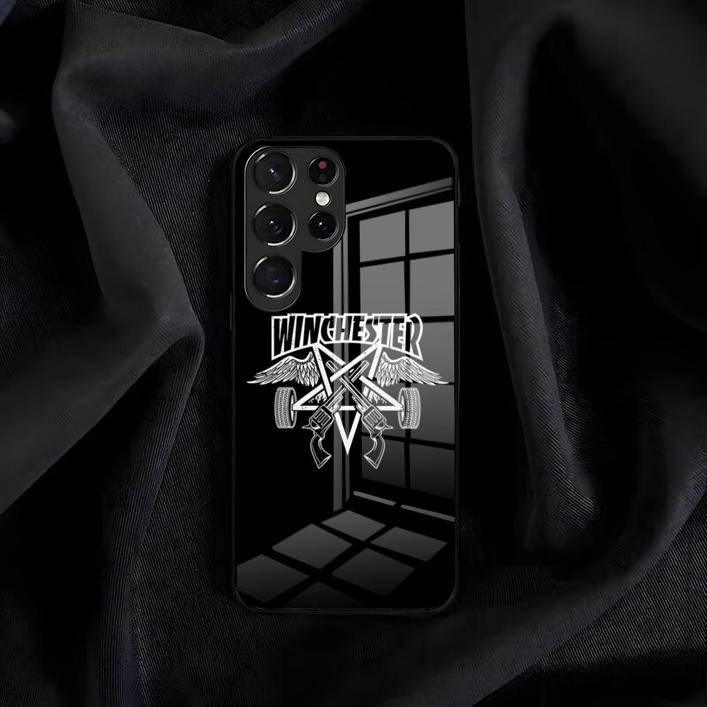 Retro Shooting Winchester Phone Case For Samsung S26 S25 Edge S24 S23 S22 S21 S20 Ultra Plus FE Glass Cover
