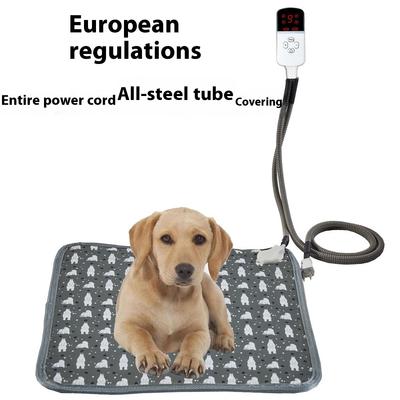 Almohadilla térmica para mascotas manta eléctrica alfombra para gatos y perros almohadilla térmica eléctrica impermeable