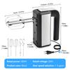 300W Handmixer, 5 Snelheden met Deegkneden Haken & Garde Opzetstukken, voor Bakken Koken Taart Room