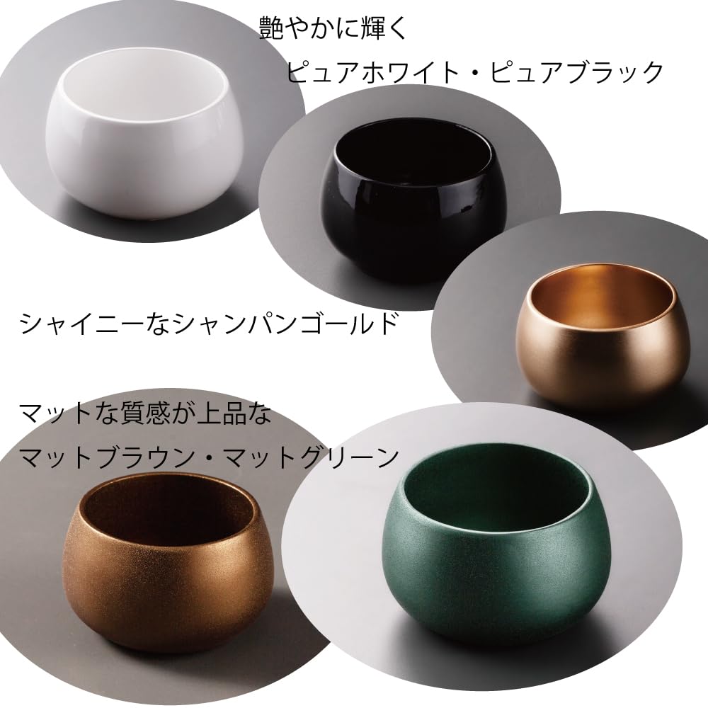 Mini Regulus Buddhistisches Altar-Set, 9 Buddhistische Altar-Accessoires, 2,5 Zoll, Champagner Gold. Modern und stilvoll. Enthält Räuchergefäß, Blumenvase, c