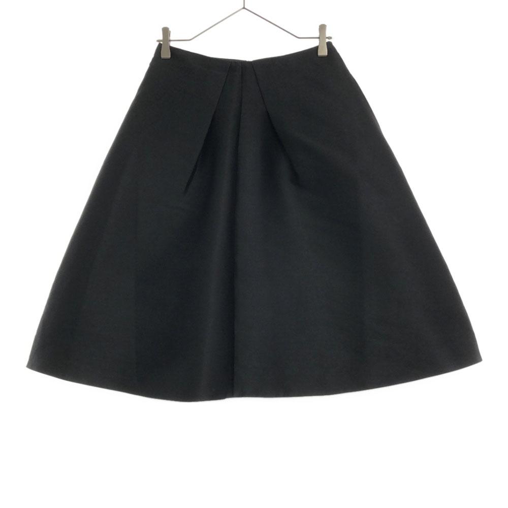 

Kate Spade Midi length volume flare skirt 4 black Back zip Women Used