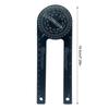 Aluminum Alloy Miter Saw Protractor with Multiple Scales Household Measurement Tool Suitable for Woodworking Metalworking