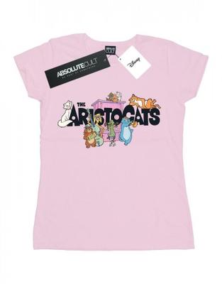 Womens/Ladies Aristocats Logo Cotton T-Shirt