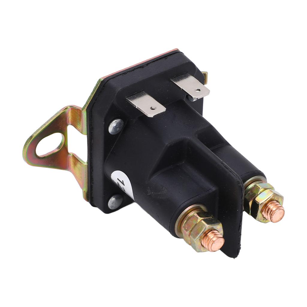12V Starter Solenoid with 2 Terminal 532138406 Compact Structure Replacement For Husqvarna