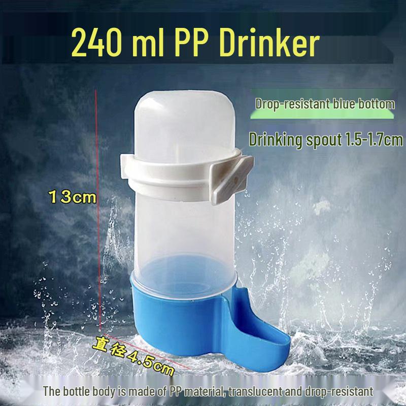 Automatic Bird Water Feeder for Budgies, Lovebirds, and Cockatiels - Essential Bird Supplies