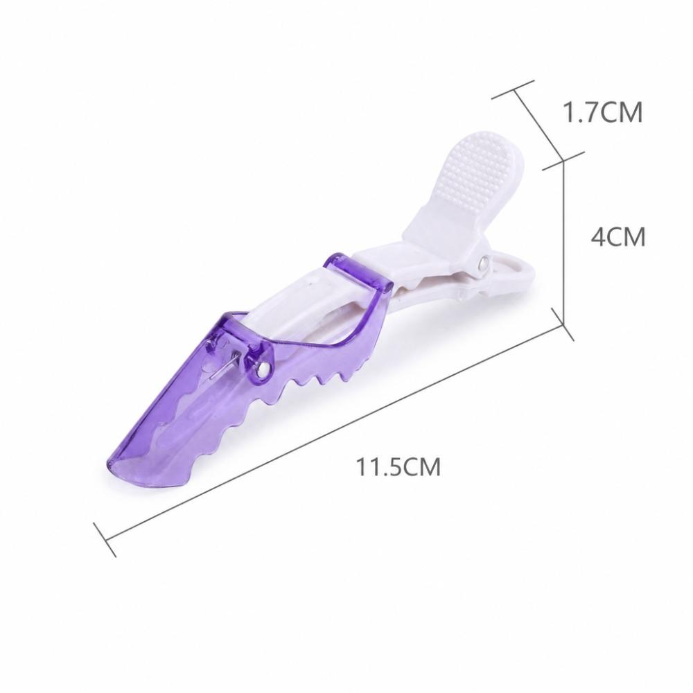 10pcs Large Capacity Duckbilled Clip ABS Hairdressing Clip Salon Hair Clips  Hair Salon