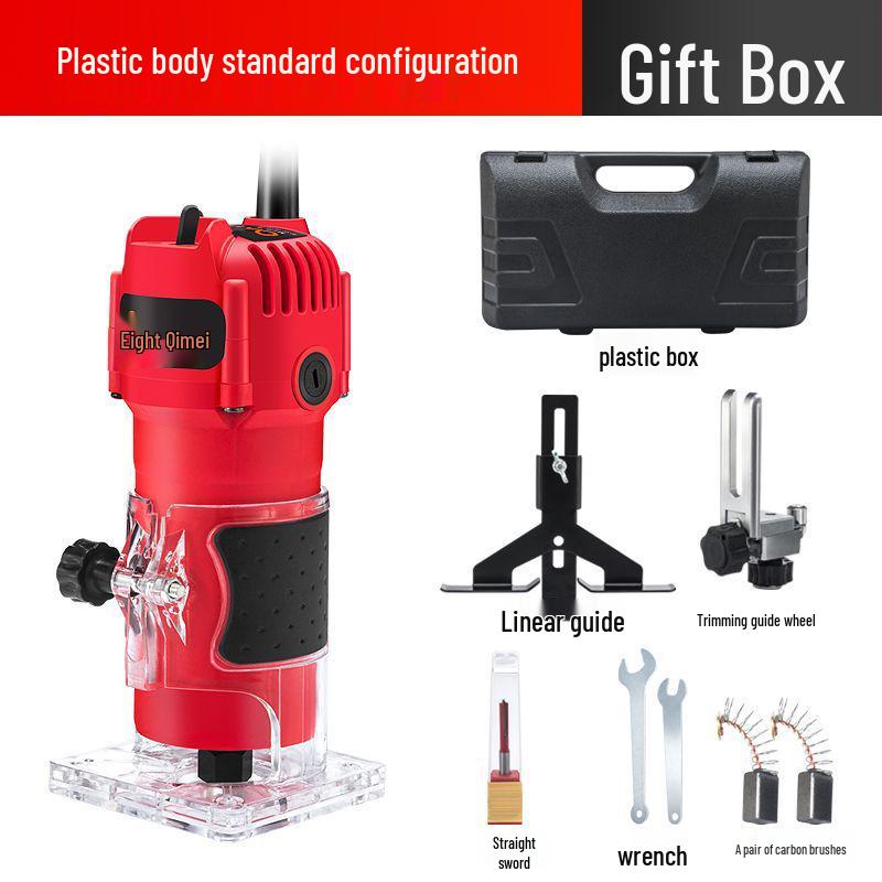 Industrial Grade Multifunctional Edge Trimmer Router for Woodworking and Engraving