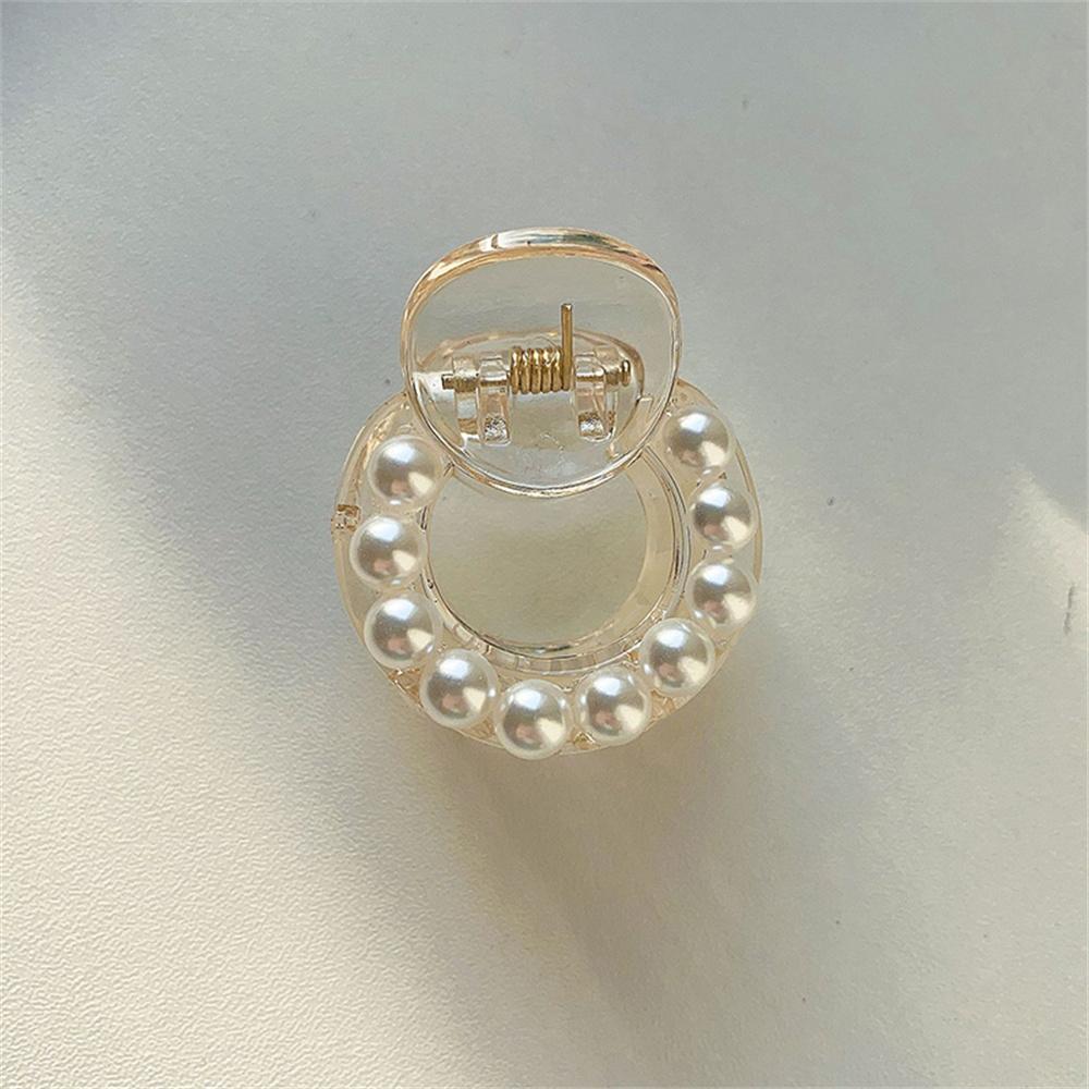 Mini Fermaglio Per Capelli con Perla, Temperamento Minimalista, Fermaglio Per Capelli con Perla Versatile, Raffinato Per Frangia Laterale e Acconciatura Sulla Nuca