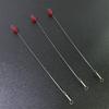 Pioneer Red Bead Scale Stainless Steel Ice Fishing Leader Wire Line