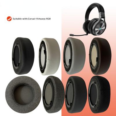 Replacement Earpads for CORSAIR VIRTUOSO RGB Wireless SE Headset Headphones Leather Sleeve Earphone Earmuff