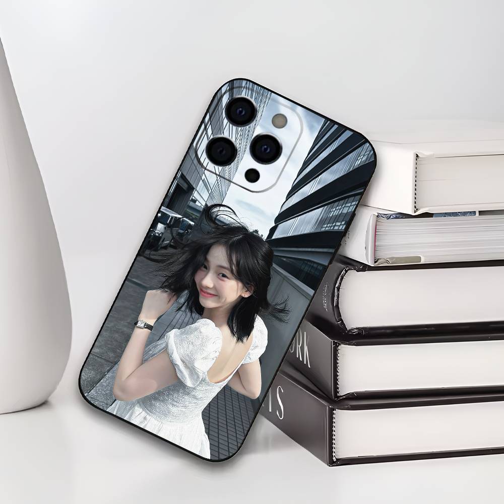 POP K-Ka-rina Phone Case For IPhone 17,16,15,14,13,12,11,Plus,Pro,Max,Plus,XS,soft Case Black Silicone