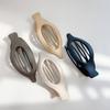 Korean Oval Duckbill Hair Clip Women's Simple High-End Headwear Updo Accessory