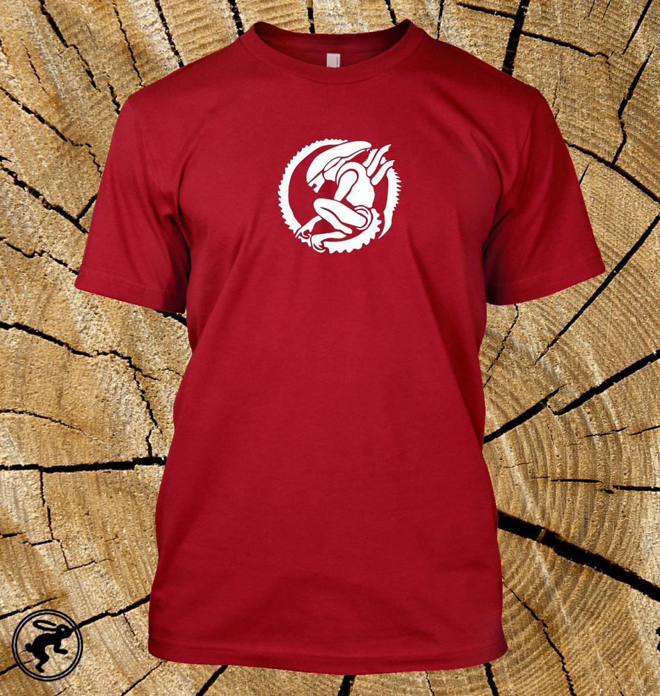 Alien Xenomorph T Shirt Aliens Movie Tee Face Hugger S
