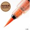 Pentel brush pen, red ink, medium character, 10 pens, XFP9L (10)
