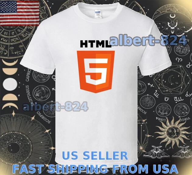 

NEW SHIRT HTML 5 LOGO T shirt FUNNY AMERICAN SIZE S TO 5XL XL