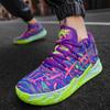 New Spring and Autumn Basketball Shoes Men's High-top Running Sneakers Student Outdoor Actual Combat Sneakers
