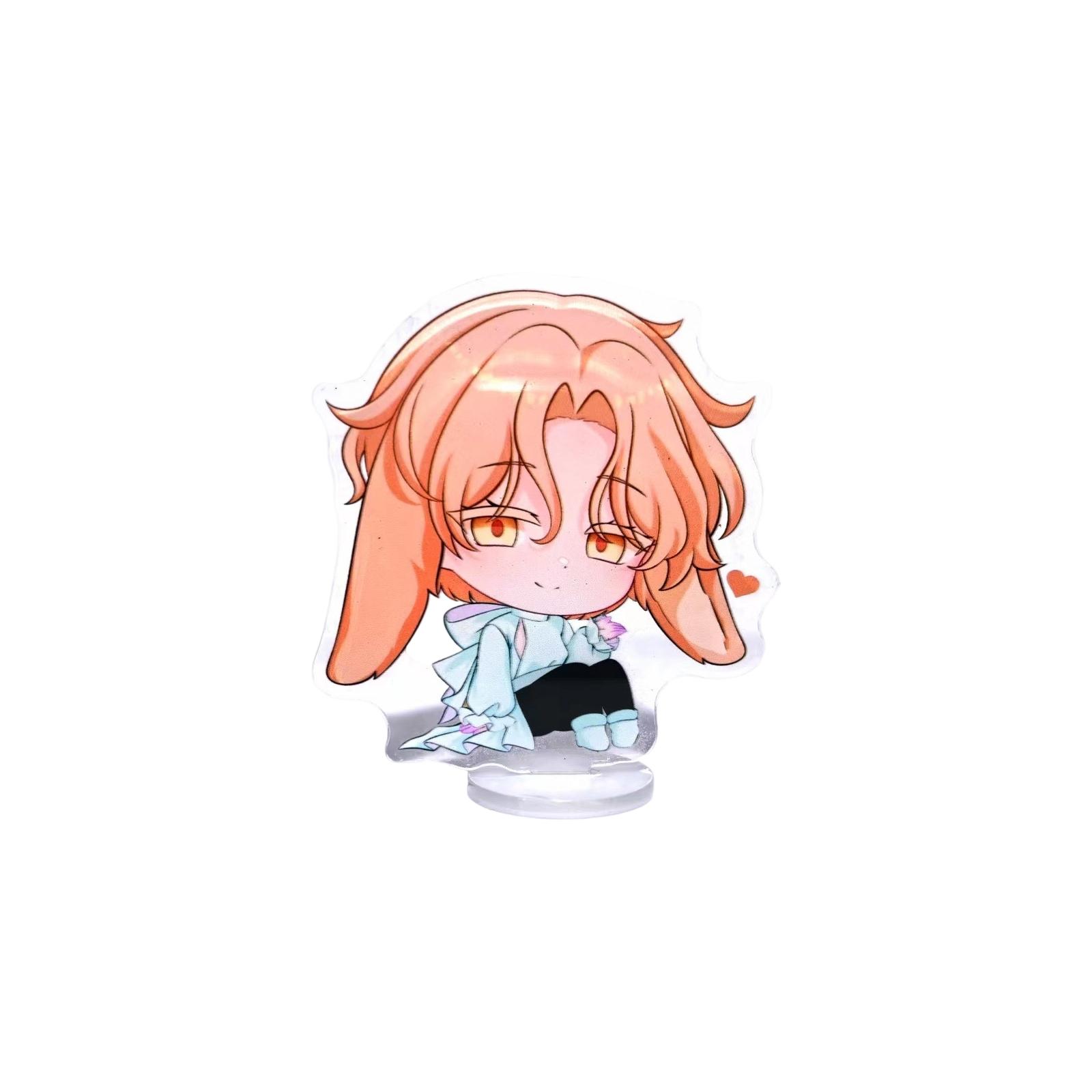 

Синий Кот Прозрачный Двусторонний Акриловый Настольный Декор One Size