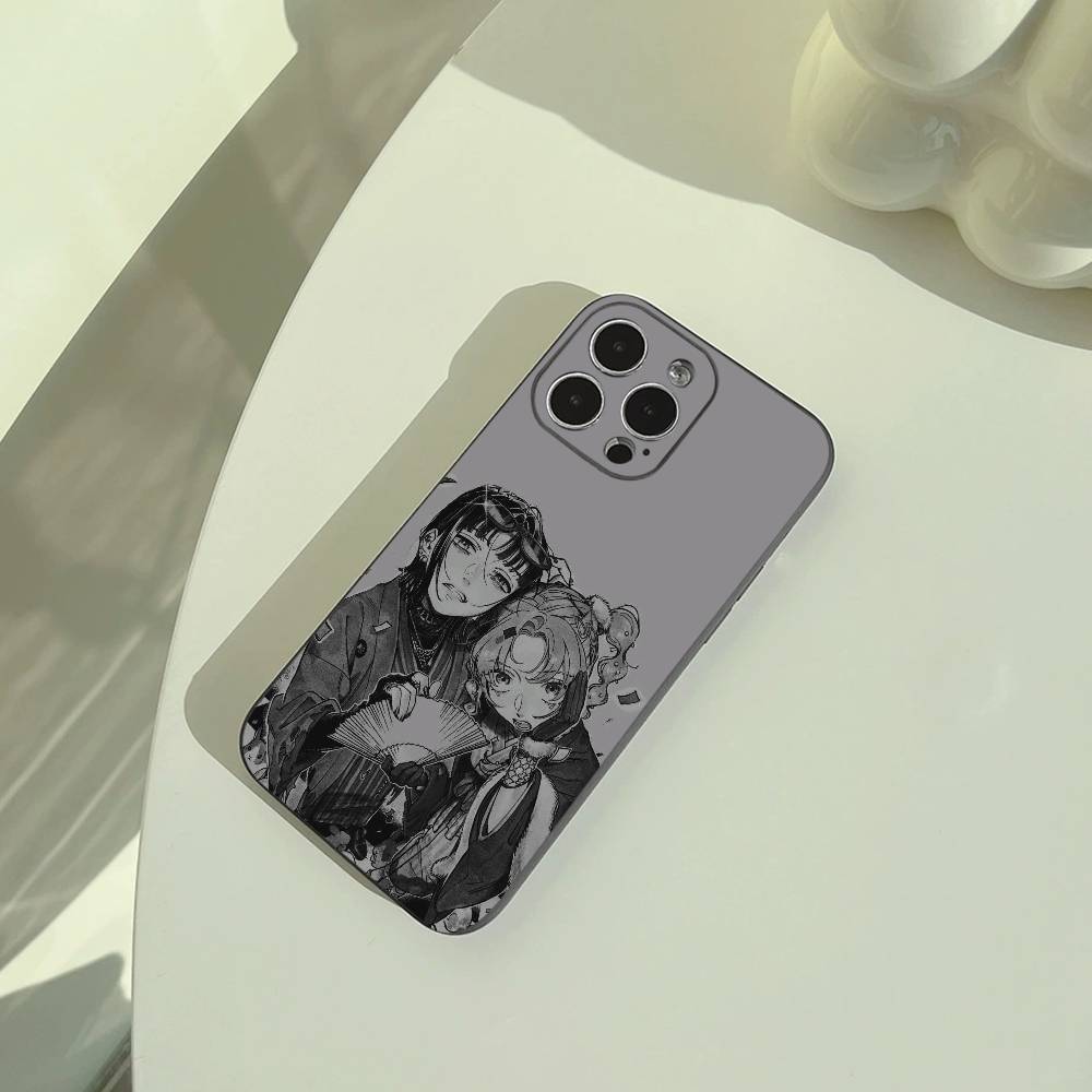 Aya Osawa Mitsuki Koga MitsuAya  Phone Case For iPhone 17,16,15,14,13,12,11 Pro Max, Lightweight and Practical Soft Black Cover