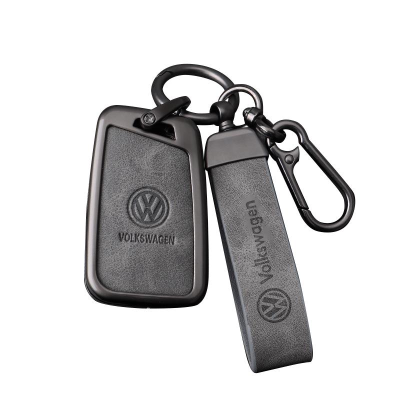 Compatible Volkswagen 14-20 Key Case: Zero Degree Bora Tayron Tiguan L Protective Car Key Shell