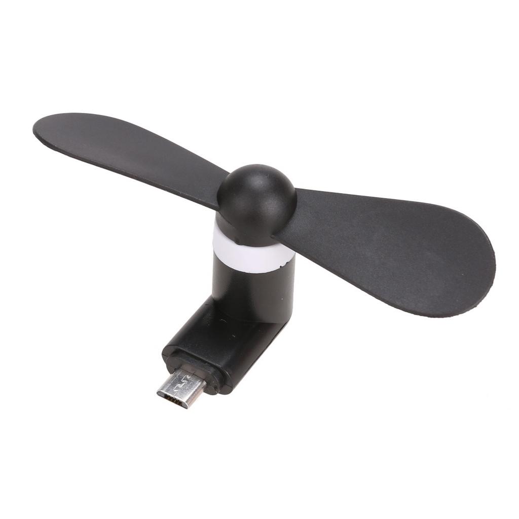 Cell Phone Mini USB Electric Fan Cooling Smartphone Portable Fan for Android & I Phone Universal Colo
