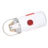 316 Stainless Steel Vacuum Cup Large Insulated Stainless Steel Water Bottle Handheld Sports Kettle Snowflake White 1L