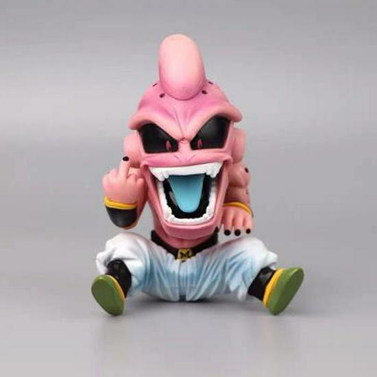 Dragon Ball Majin Buu & Frieza Heart-Shaped Anime Figure Model