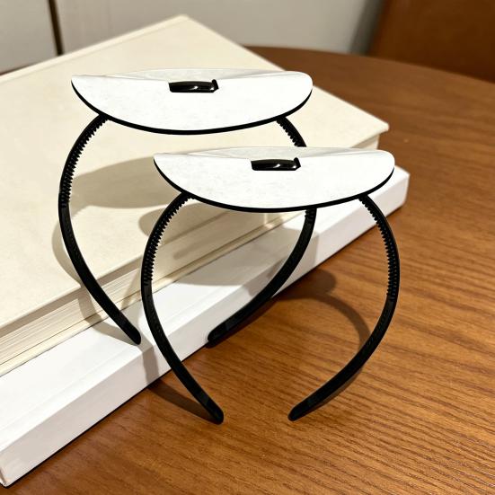 Hair Hoop Graduation Cap Headband Strong Grip Double-Sided Tape Comfortable Fit Hair Styling Band Graduation Hat Accessory