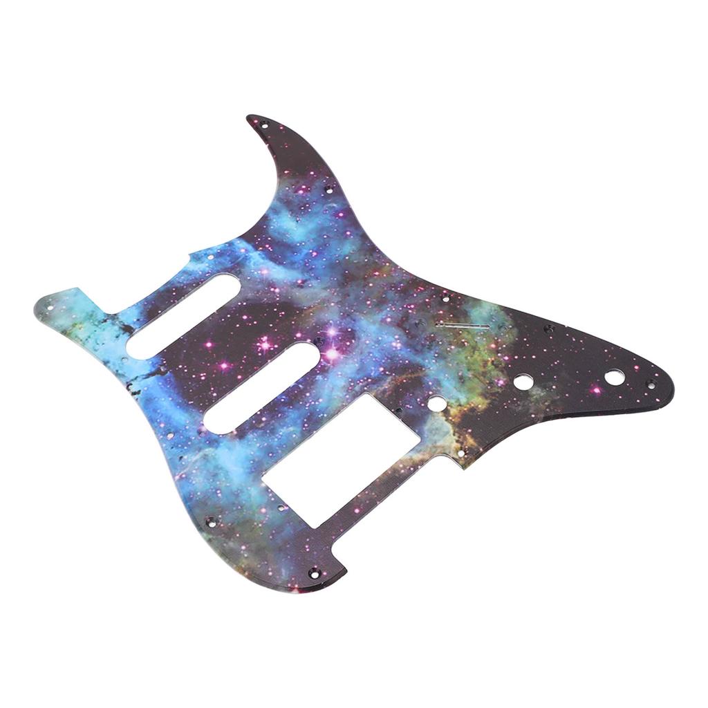 Guitar Pickguard Star Sky Pattern Pick Guard Plate PVC Instrument Accessory for Protection
