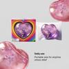 Needoh Style Heart Shaped Stress Reliever Super Soft Squishy Gel With Uplifting Vibes Sensory Fidget Gadget For Anxiety Relief