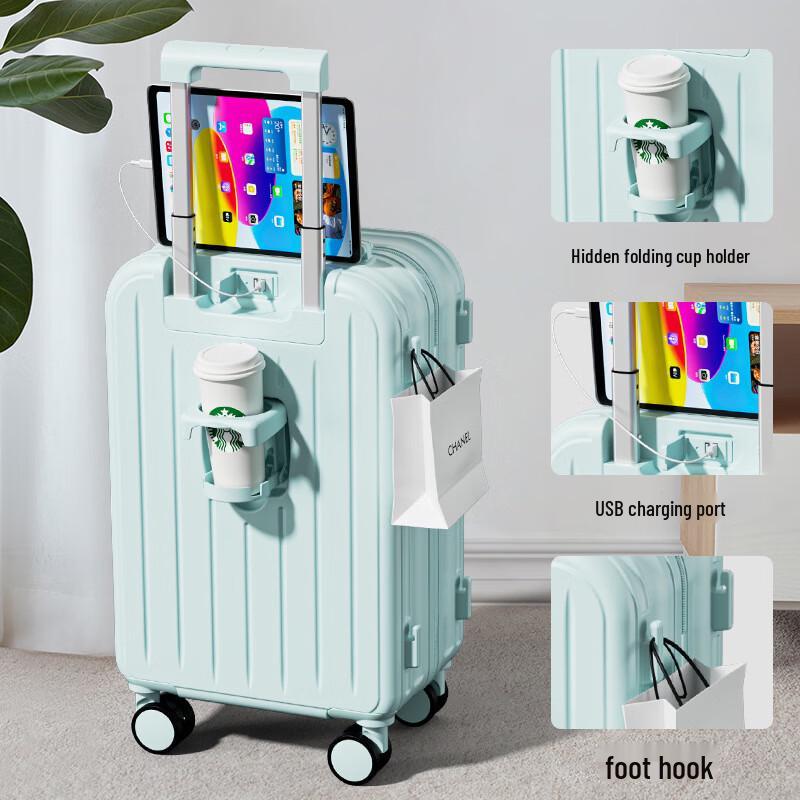 KANDEXS LH912-1 Multi-Function Spinner Travel Suitcase 20 inch