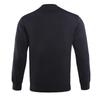 Kelme Men's Fleece Pullover Sweatshirt, Crew Neck, Logo, Stylish, Casual (Black, Size Small)