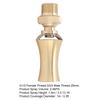 Brass Ice Tower Cedar Water Fountain Nozzle Spray Head   Pond Sprinkler
