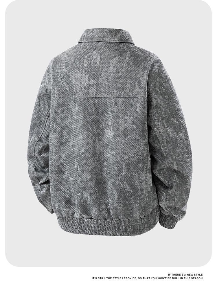 2025 Men's Retro Windproof Spring/Autumn Jacket - Breathable, Comfortable, Skin-friendly, Scratch-resistant.