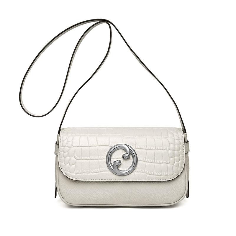 Genuine Full Leather Crossbody Bag New Style Real Cowhide First Cow Shoulder Women Messenger Bag