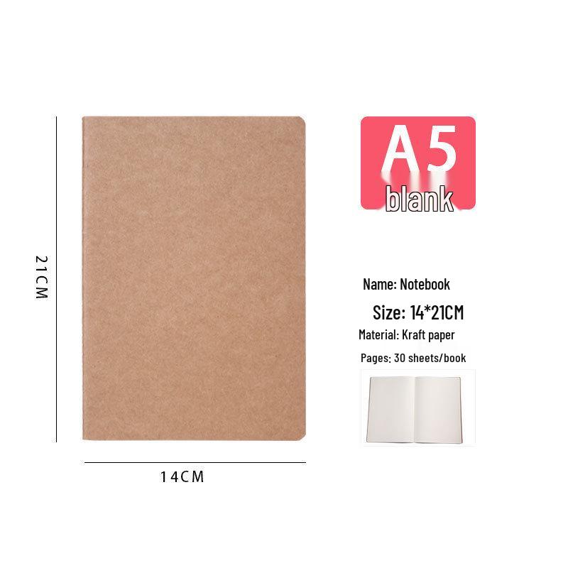 A5 Lambskin Leather Custom Logo Business Diary Notebook