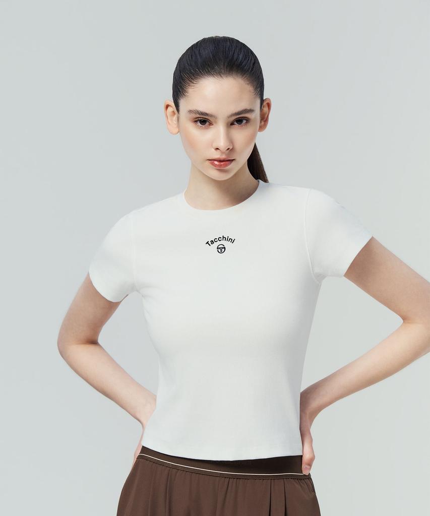 SERGIO TACCHINI W Slim Ribbed T-Shirt