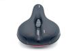 GAJUMAR Thick Cushion Bicycle Shock Black Saddle, Absorbing, Waterproof, Breathable,