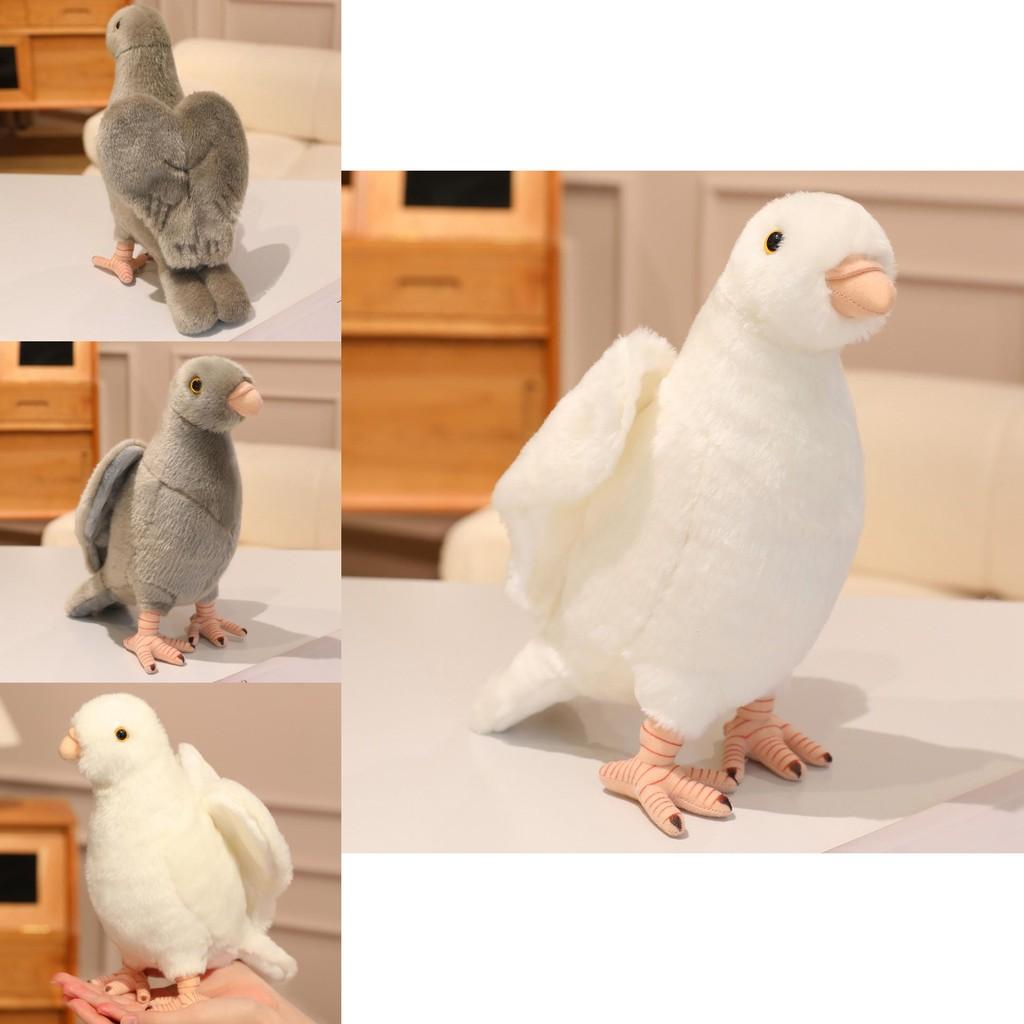 Plush Pigeon Toy For Kids Sleep Decor With Pp Cotton Filling Ideal For Bedroom And Gift