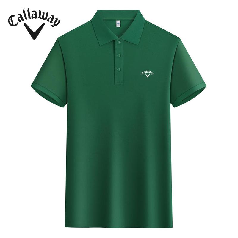 

FN600 Callaway 2026 Лето Женская Вышитая Высококачественная Хлопковая Рубашка-Поло XS